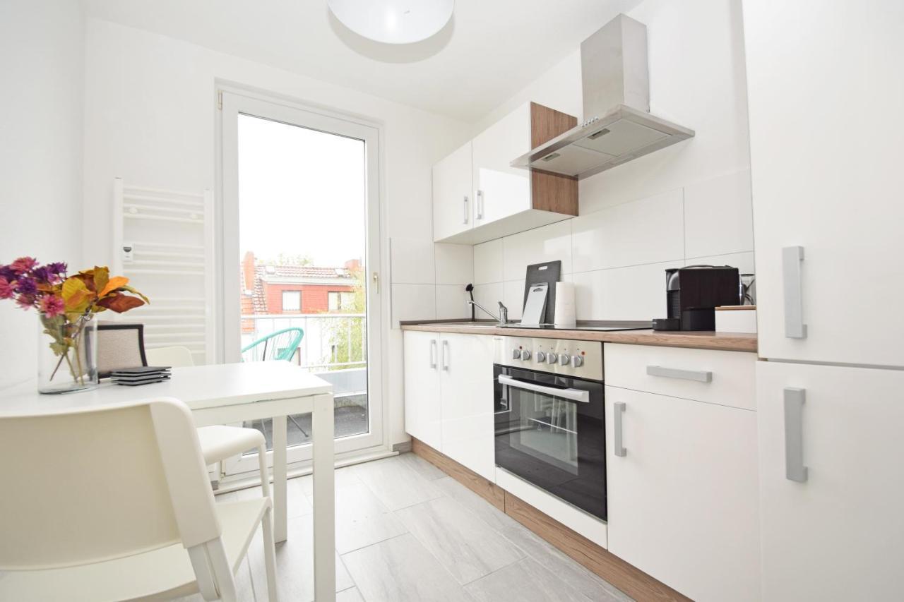 Zentrale Wohnung Im Herzen Des Viertels Brema Exterior foto